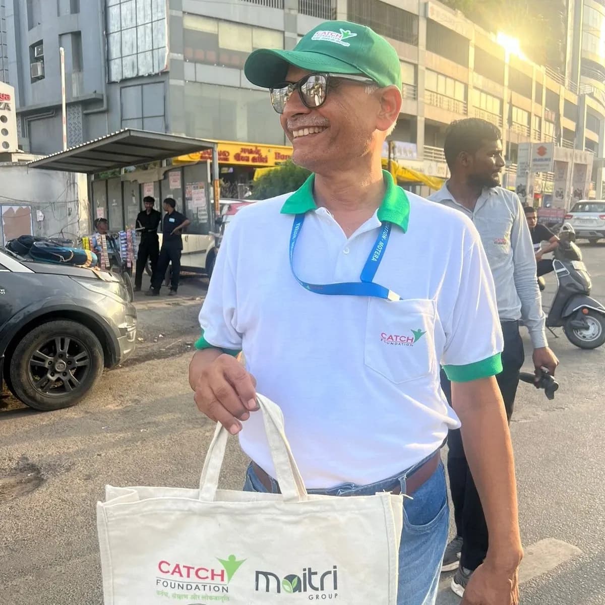 Mr. Satish Rathore's journey With Catch foundation